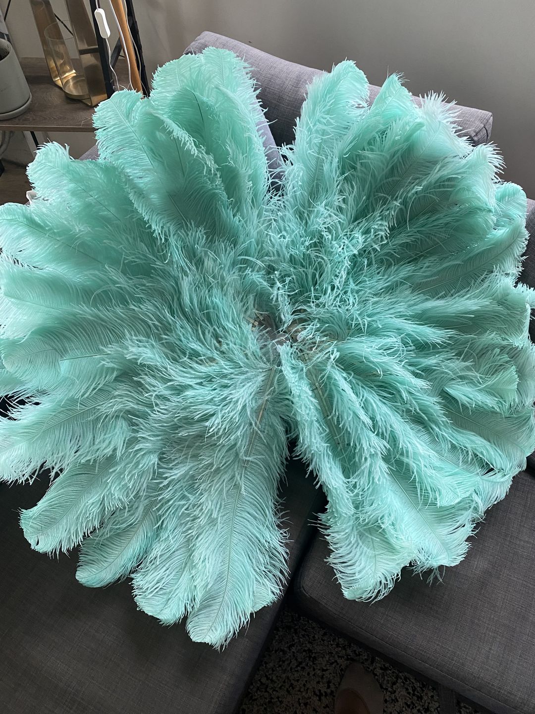 Customer photo review of Romance Burlesque Fan - Double Layer