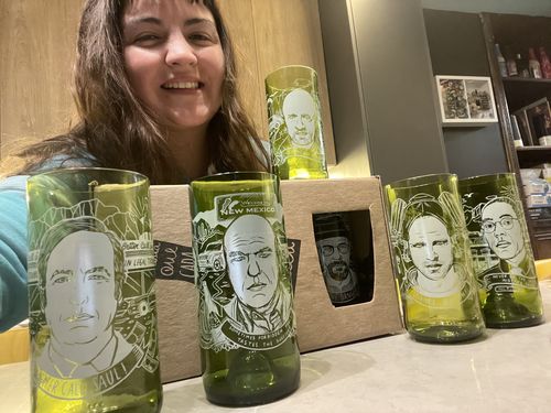 Customer photo review of Breaking Glass Juego de 6 Vasos