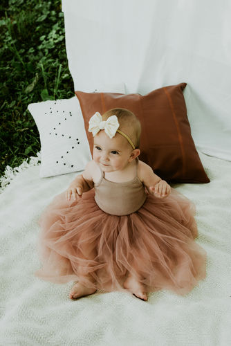 Customer photo review of Ballerina Dress in Mauve