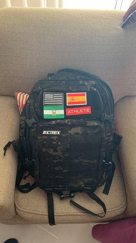 Customer photo review of Mochila V2 para Deporte y Viajes