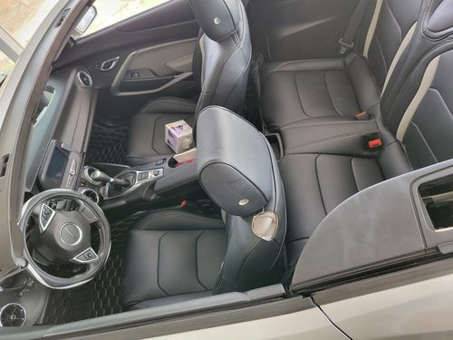Customer photo review of 6th Gen Camaro Convertible Model Custom Leather Seat Covers