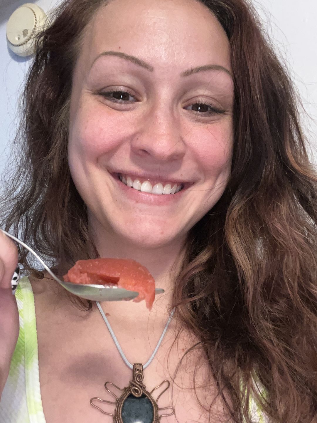 Customer photo review of Premium Strawberry Sea Moss Gel