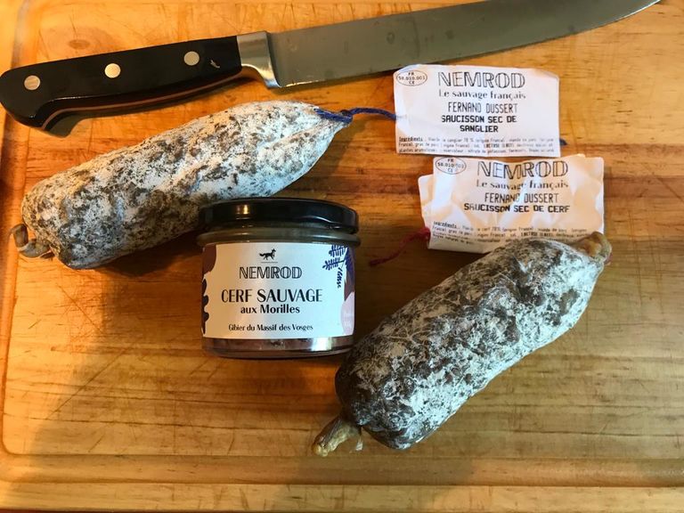 Customer photo review of Saucisson de Cerf sauvage nature - 210g