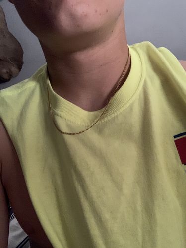Customer photo review of Connell Chain (Gold) 2mm
