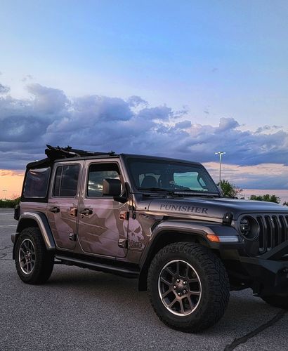 Customer photo review of JLU: Custom MEK Removable Trail Armor