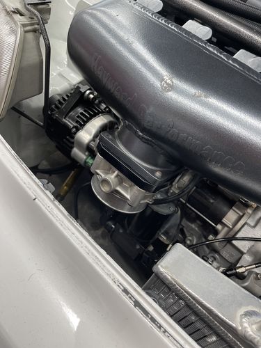 Customer photo review of Ford 90mm to LS 92mm 4 bolt ICON Throttle Body Adapter Plate 38-10001