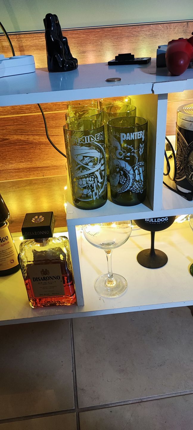 Customer photo review of Juego de 6 Vasos Metaleros