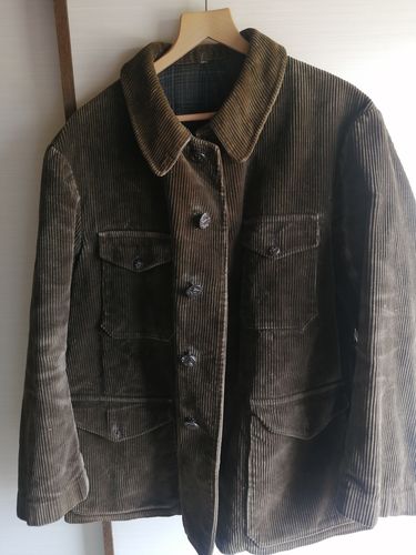 Customer photo review of 【~40's】French Vintage Brown Corduroy Hunting Jacket