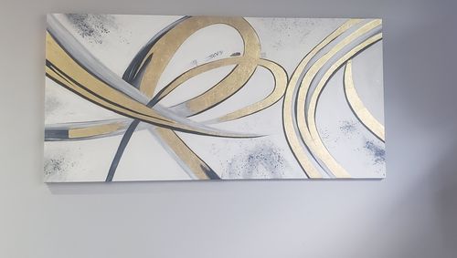 Customer photo review of 'Winds of Change' Framed Oil Painting (63"x 31.5")