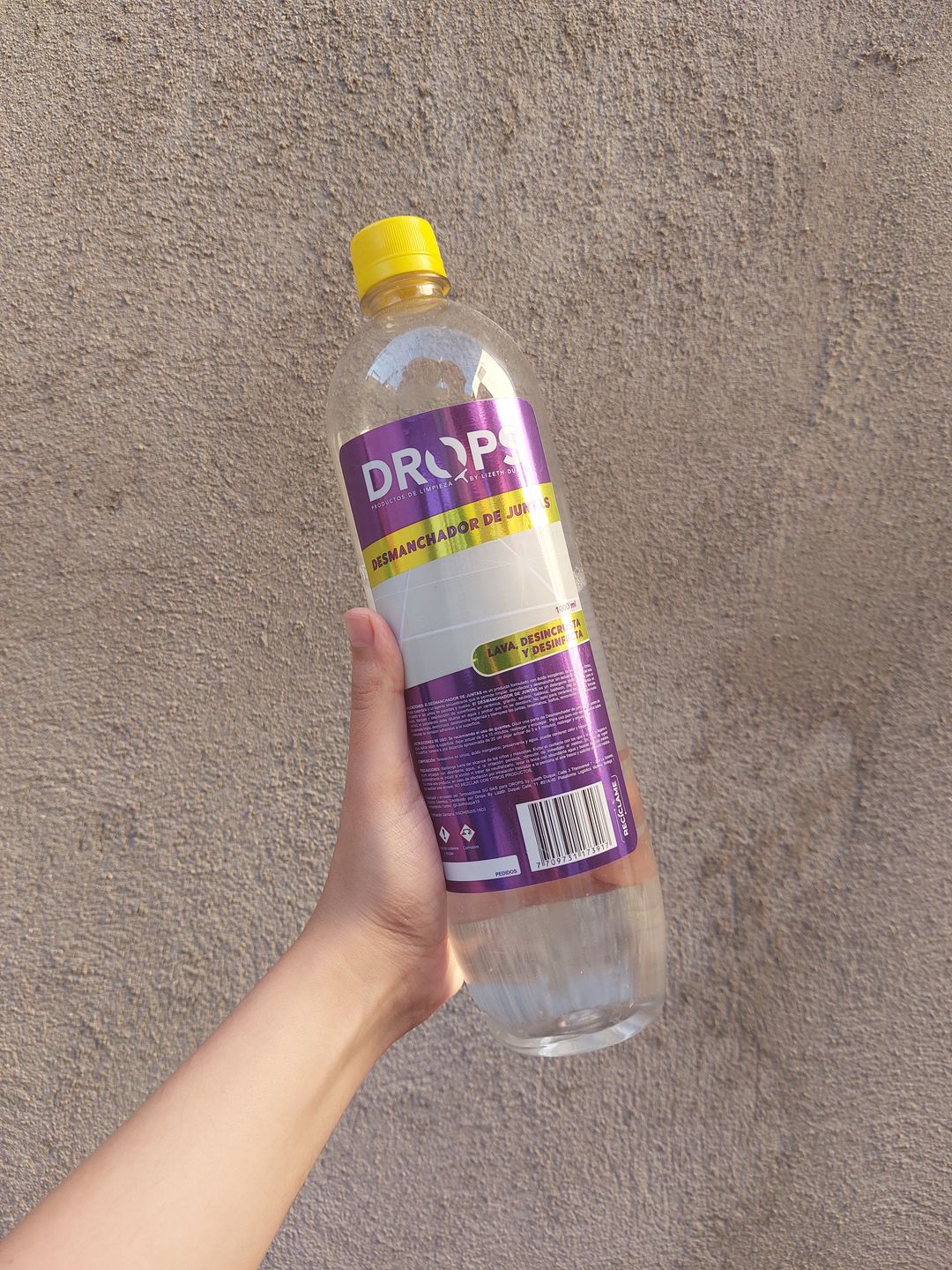 Customer photo review of Desmanchador de Boquilla 1000 ml