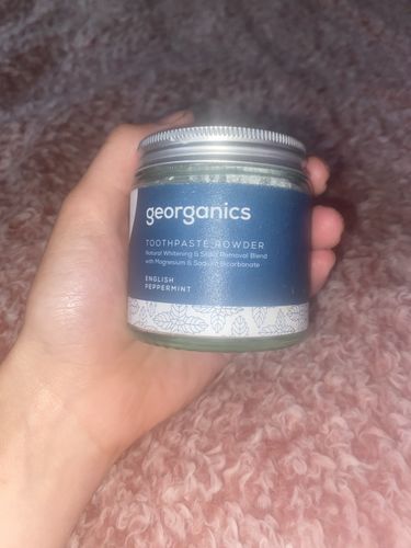 Customer photo review of Mineral Toothpaste Powder - Peppermint
