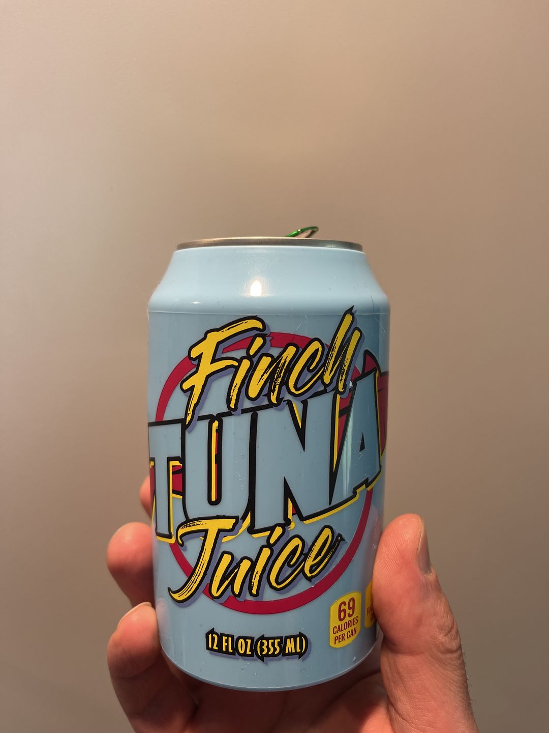 Customer photo review of Finch Tuna Beersy Silicone Sleeve Hide-a-Beer Can Cooler