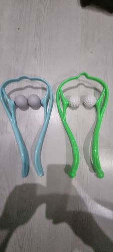 Customer photo review of HexoRelief™ - Dual Pressure Point Neck Massager