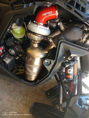 Customer photo review of RMK 850 Patriot Boost Silicone Intake & Charge Tube Kit With BOV Option