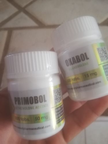 Reseña con foto de un cliente sobre Primobol ( Primobolan l Metelonona ) 50MG