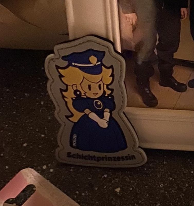 Customer photo review of Schichtprinzessin Rubber Patch
