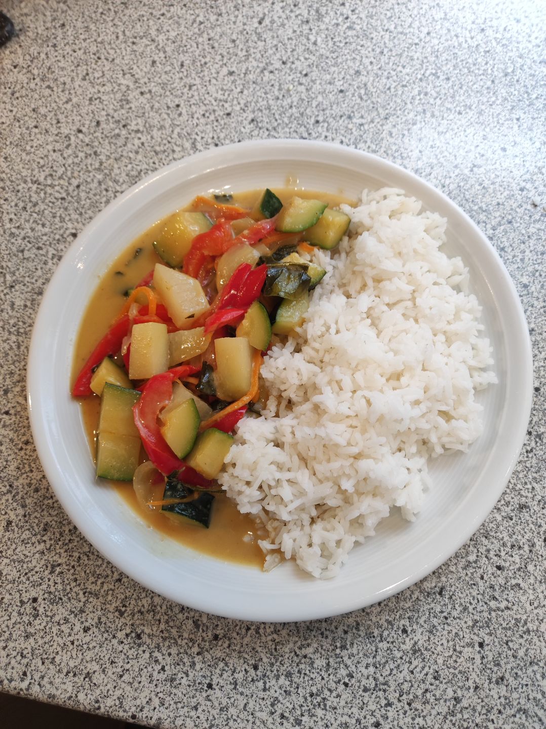 Customer photo review of Grünes Thai Curry Kochbox (für 3-4 Portionen) in der Bambusbox