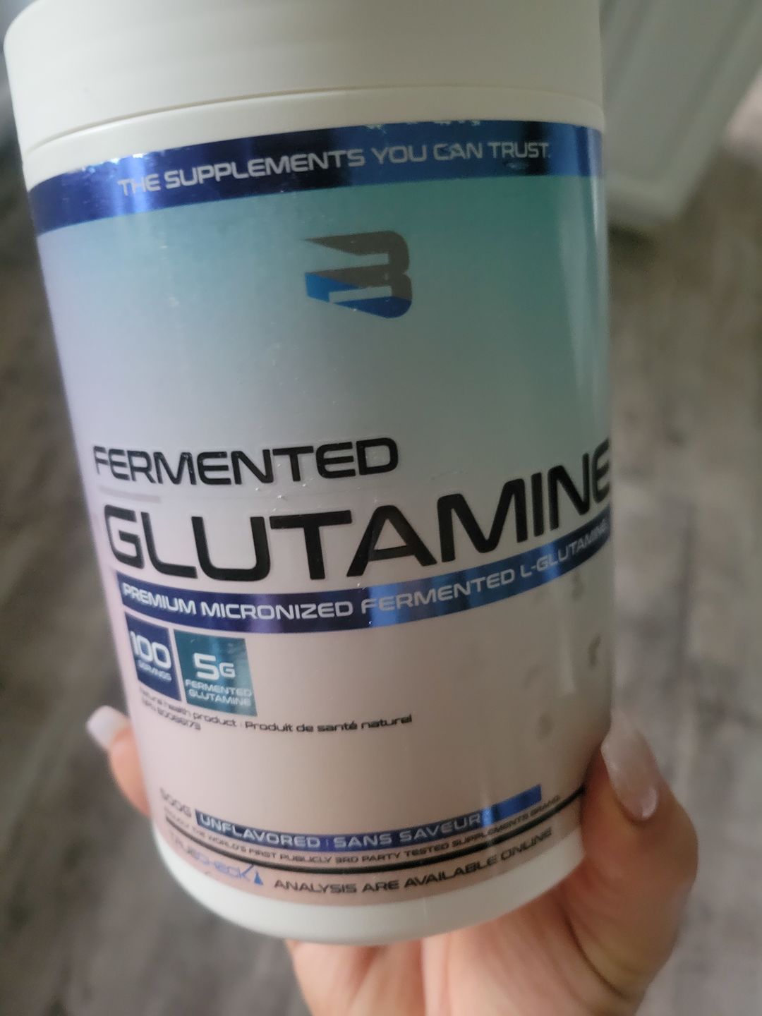 Customer photo review of Fermented Glutamine