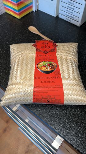 Customer photo review of Rotes Thai Curry Kochbox (für 3-4 Portionen) in der Bambusbox