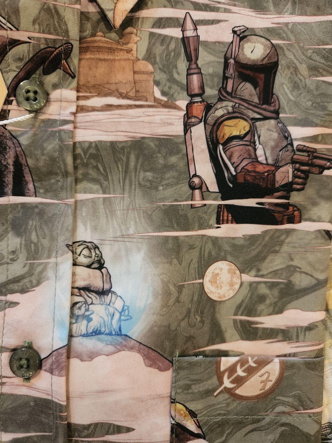 Customer photo review of Star Wars™ "Rebirth" – KUNUFLEX Short Sleeve Shirt