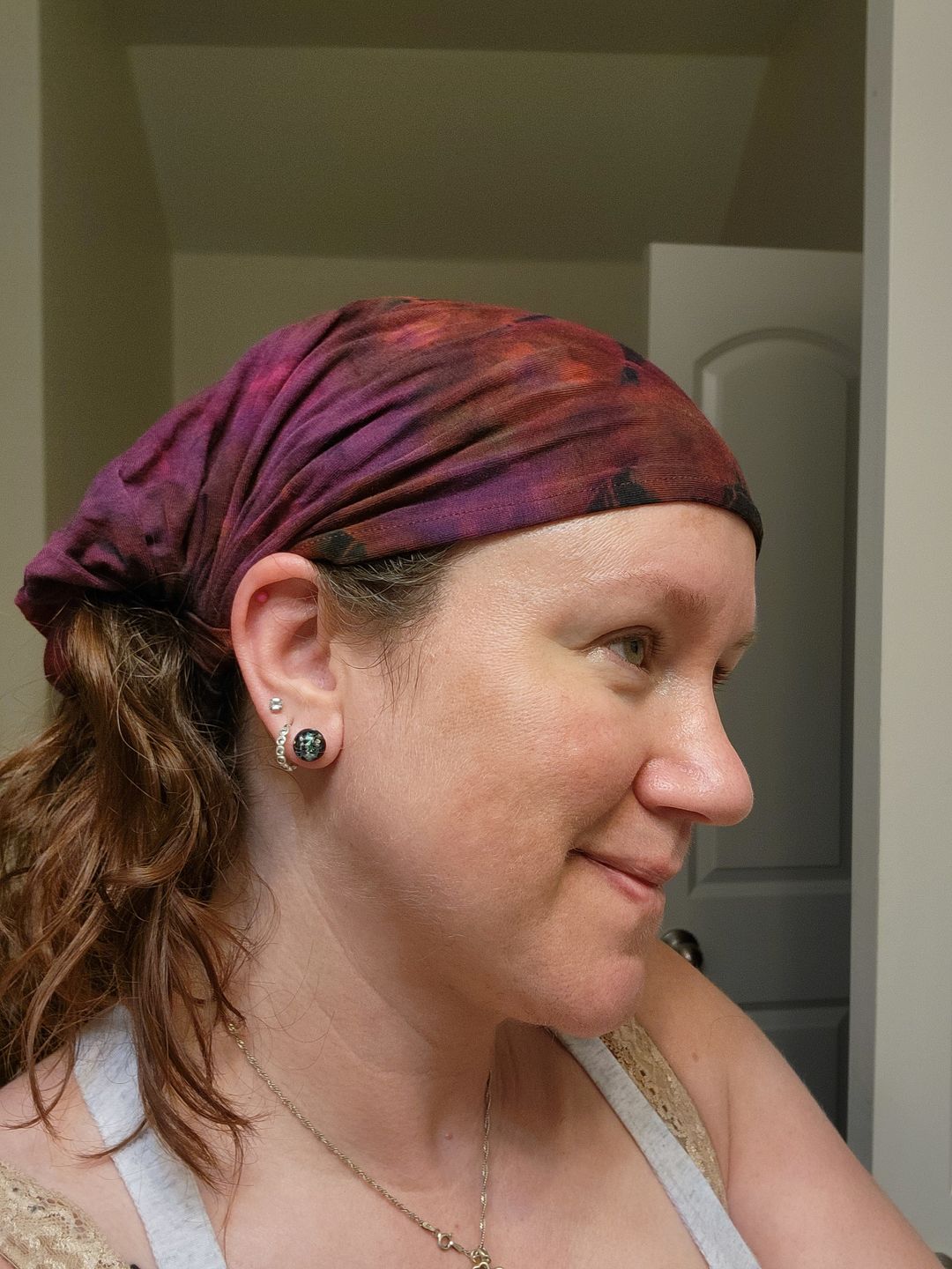 Customer photo review of Lolita Tie Dye Headband
