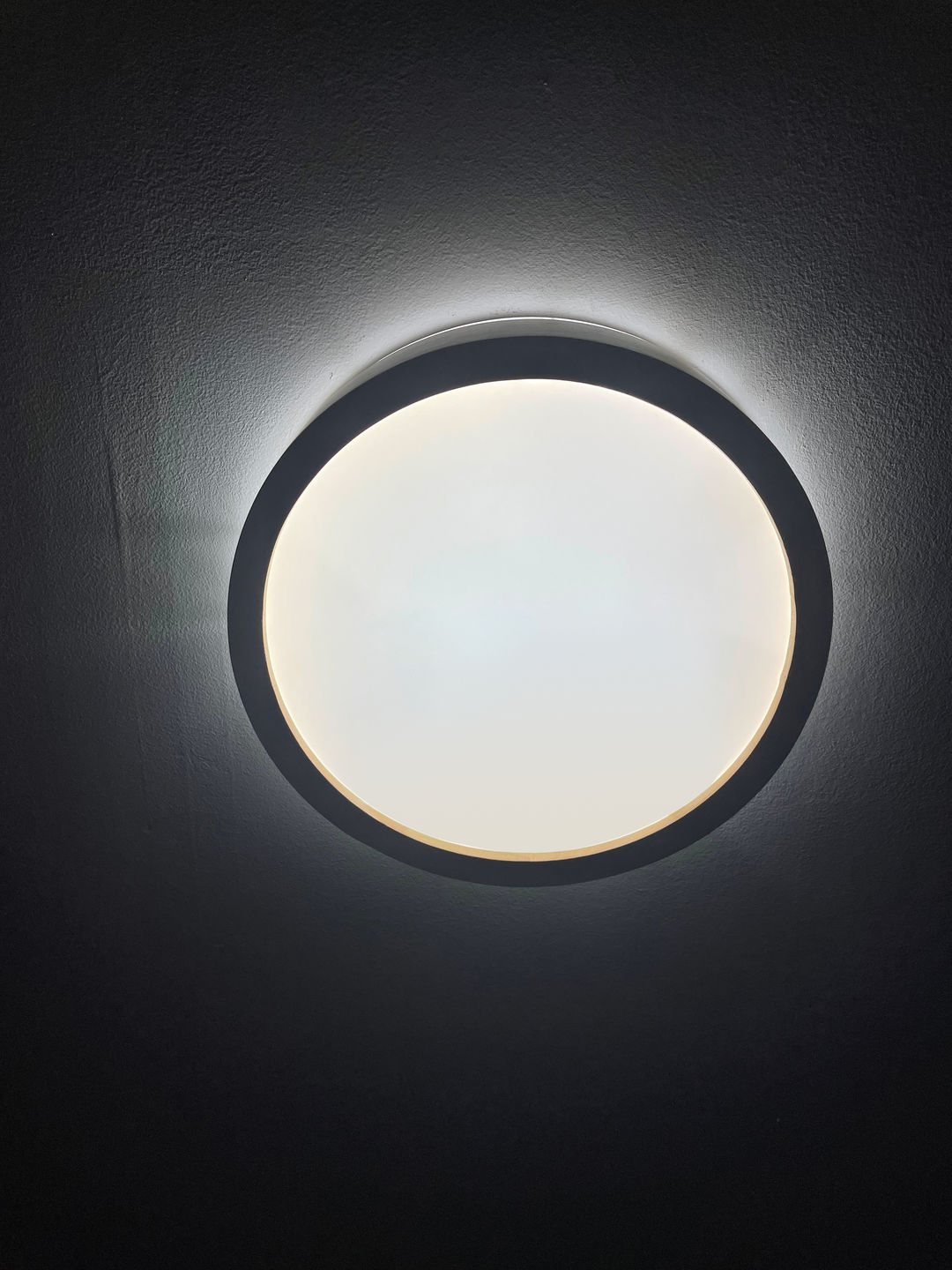 Customer photo review of Scandinavian Wood LED Flush Mount Light