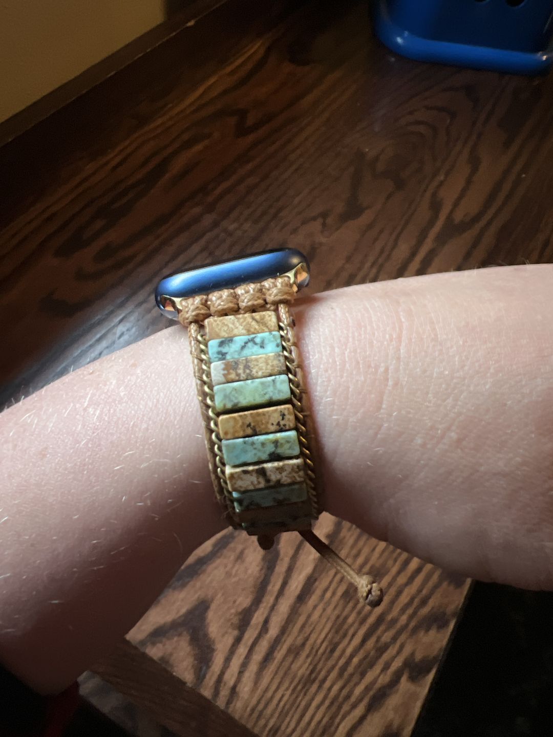 Customer photo review of Indigenous Coast Apple Watch Strap