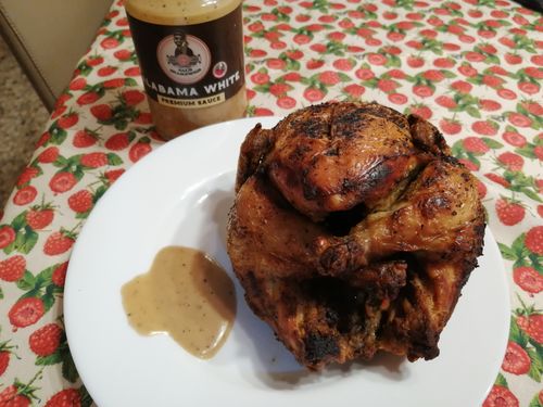 Customer photo review of Alabama White Premium Sauce