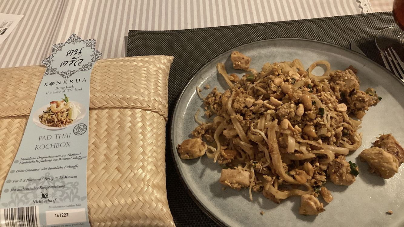 Customer photo review of Pad Thai Kochbox (für 2-3 Portionen) in der Bambusbox