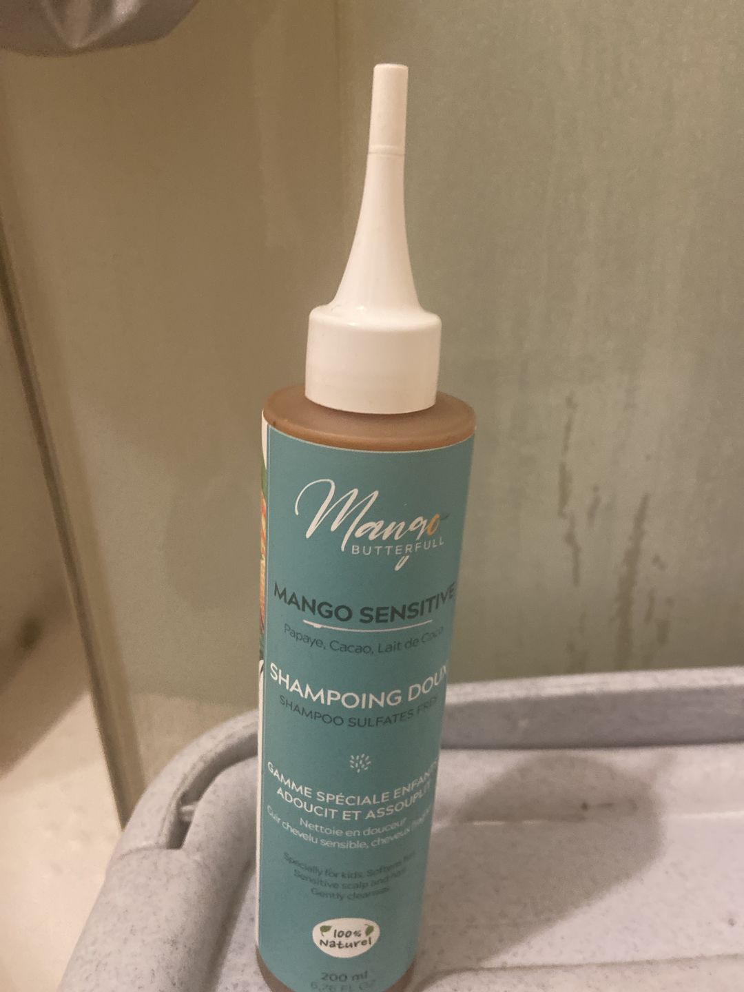 Customer photo review of Shampoing Doux SENSITIVE