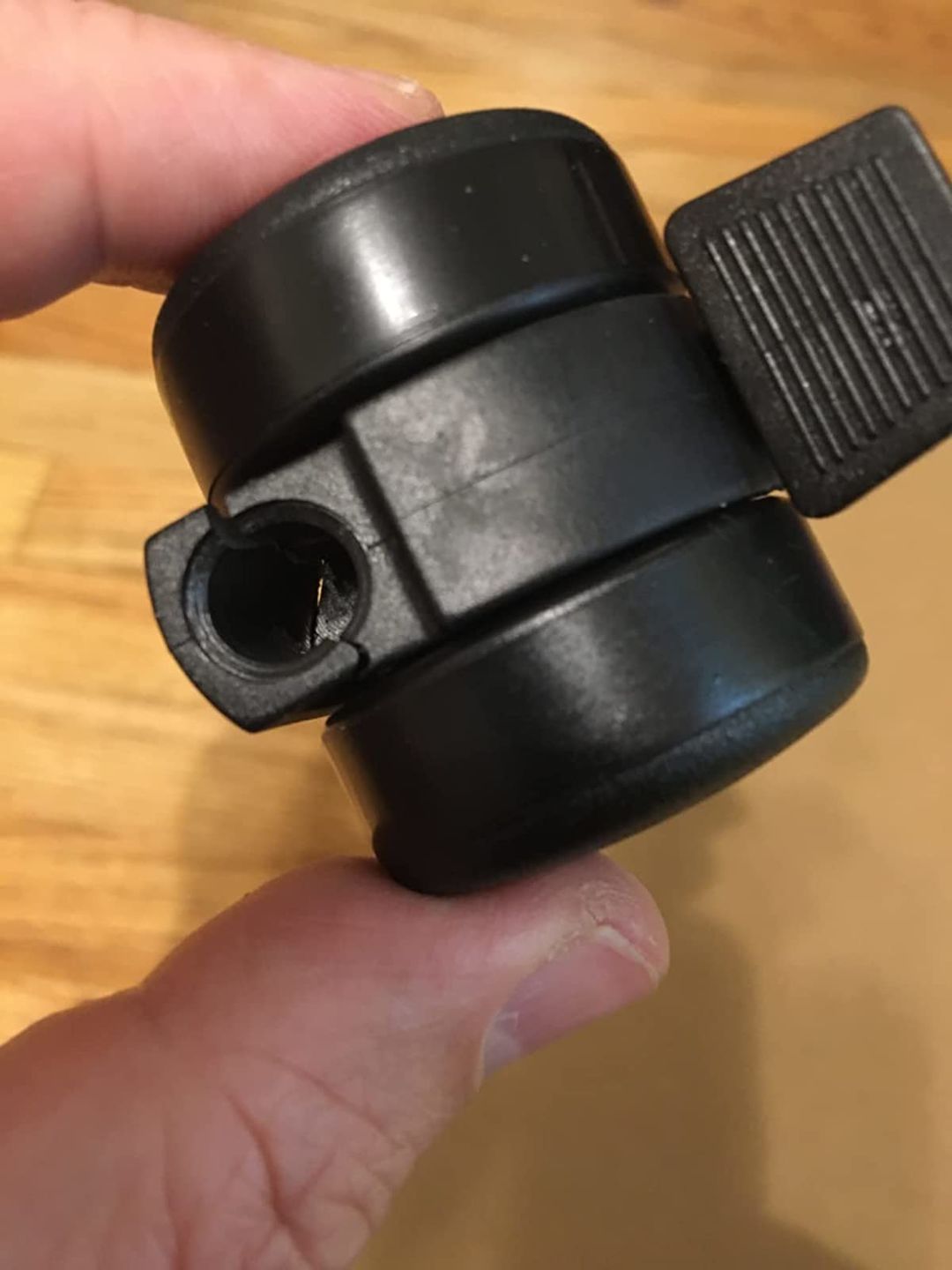 Customer photo review of Black/White 2-Drawer Mobile File Cabinet with Lock | DEVAISE
