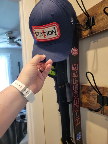 Customer photo review of Hose Hat - Navy