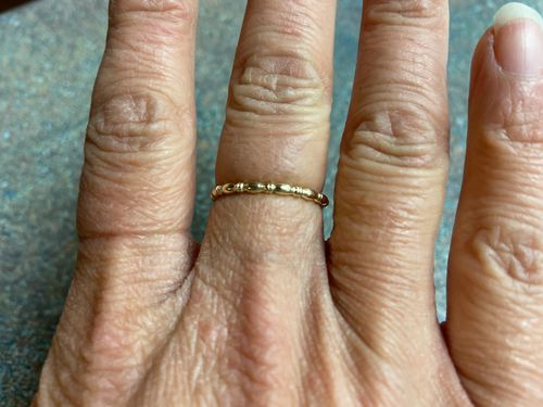Customer photo review of The Zoe Ring