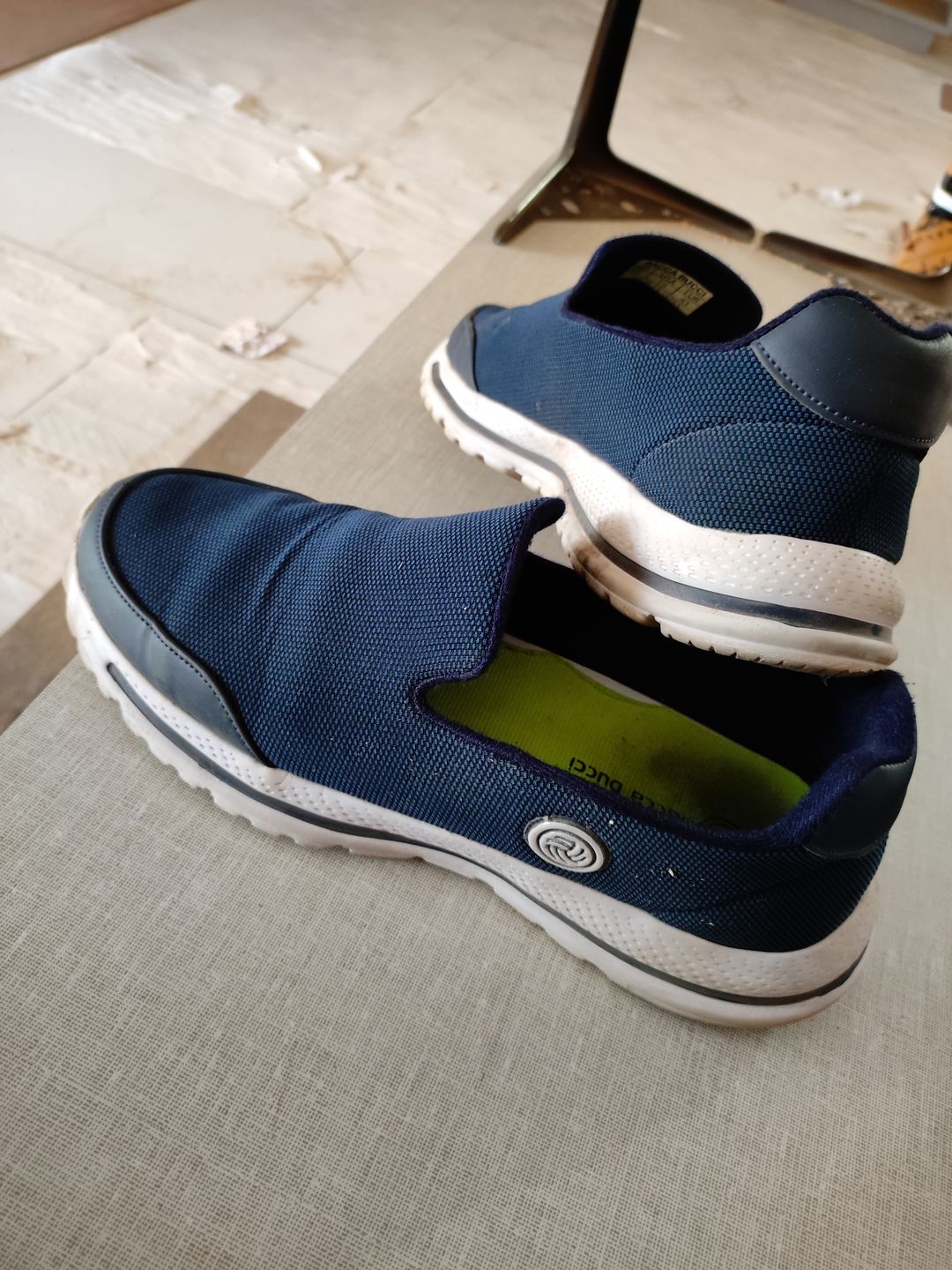 Customer photo review of Bacca Bucci Men's Comfortable Lightweight Walking Shoes