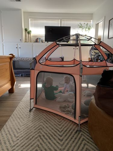 Customer photo review of Pop N' Go® Playpen