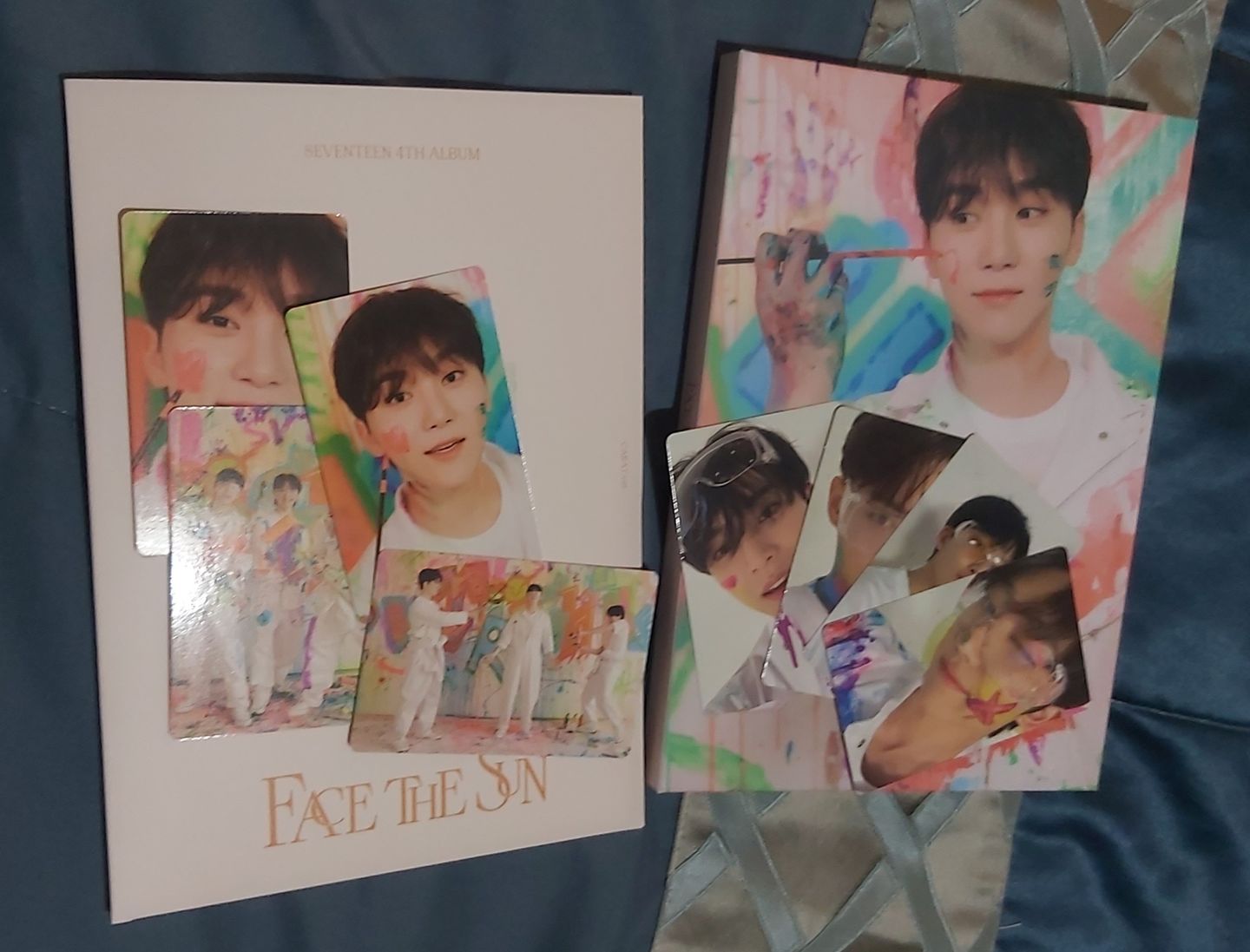 Customer photo review of SEVENTEEN - 4TH FULL ALBUM FACE THE SUN (CARAT VER.)