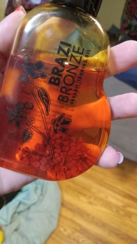 Customer photo review of 100% Natural & Organic Tanning Oil