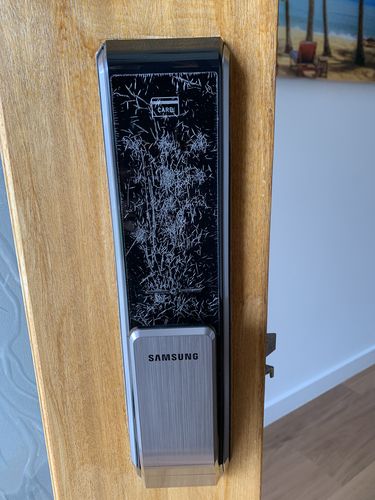 Customer photo review of Digital Door Lock SHS-P717