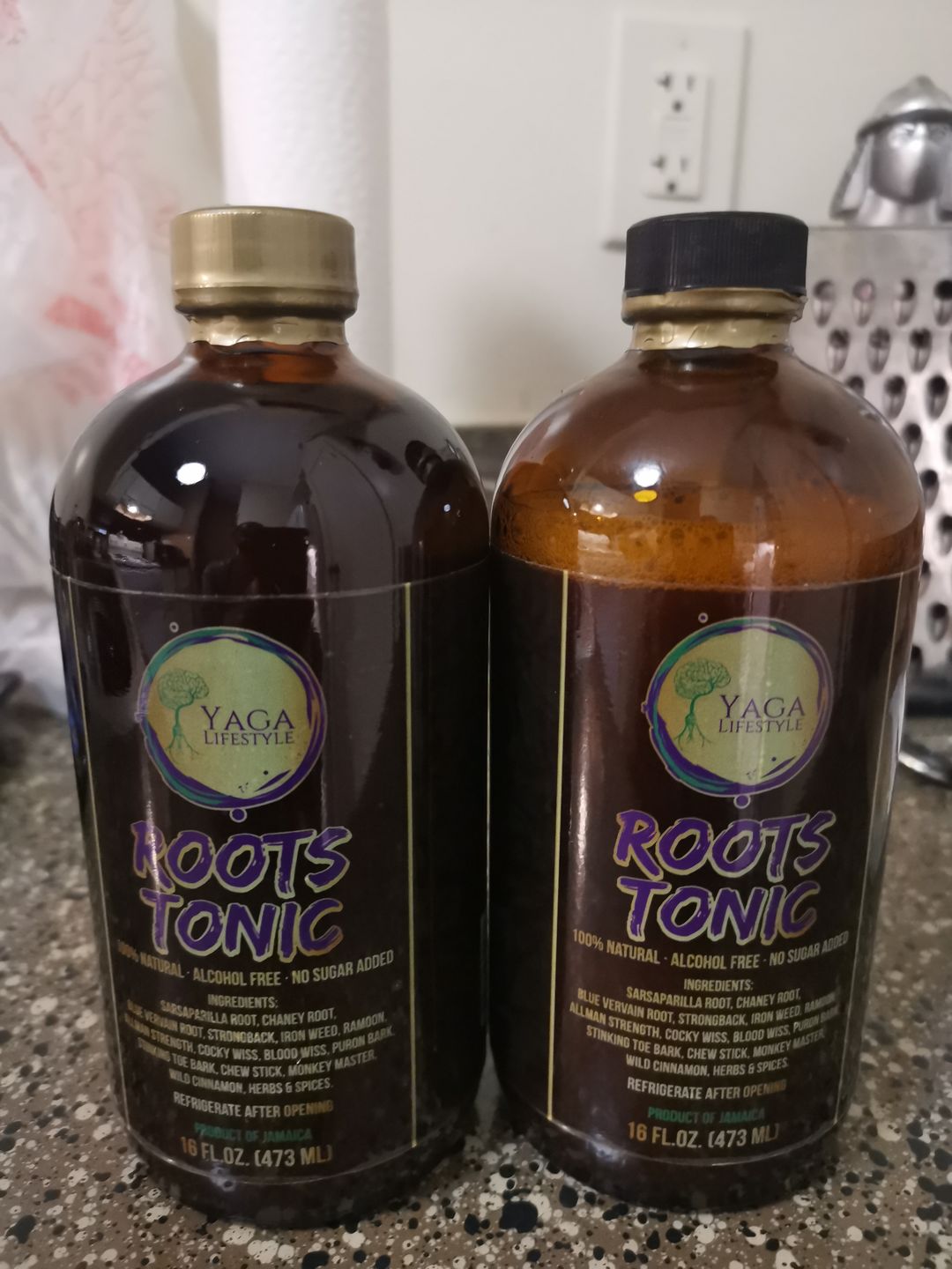 Customer photo review of Yaga Roots Tonic™