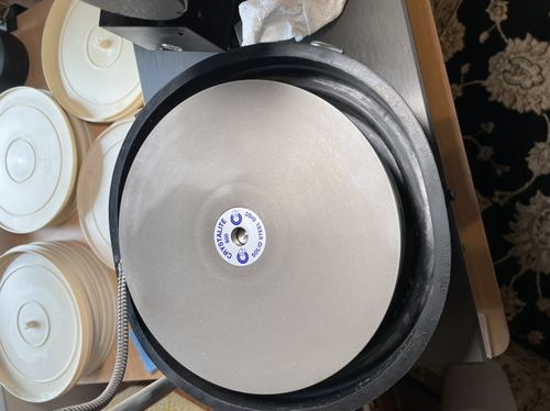 Customer photo review of Crystalite Solid Steel Lap Disks
