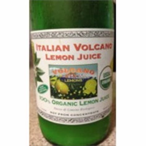 Customer photo review of Italian Volcano - Lemon Juice, 1L