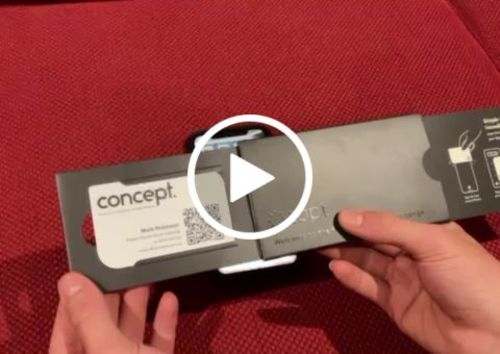 Customer video review of Tapt Custom Digital Business Card