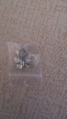 V. N. review of 925 Sterling Silver Floral Butterfly Charm image 1 out of 1