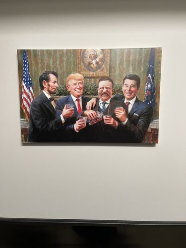 Customer photo review of Make America Great Again - Print