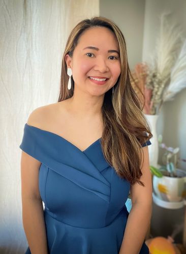 Customer photo review of Maite Macabebe Earrings