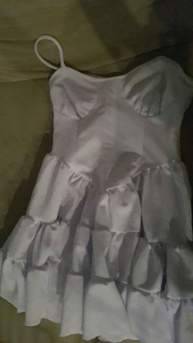 Customer photo review of BSCO Olivia White Dress Korean Fashion