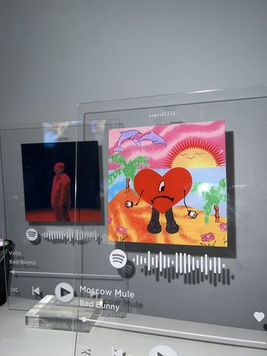 Customer photo review of SpotiPlate™ - Plaque personnalisée