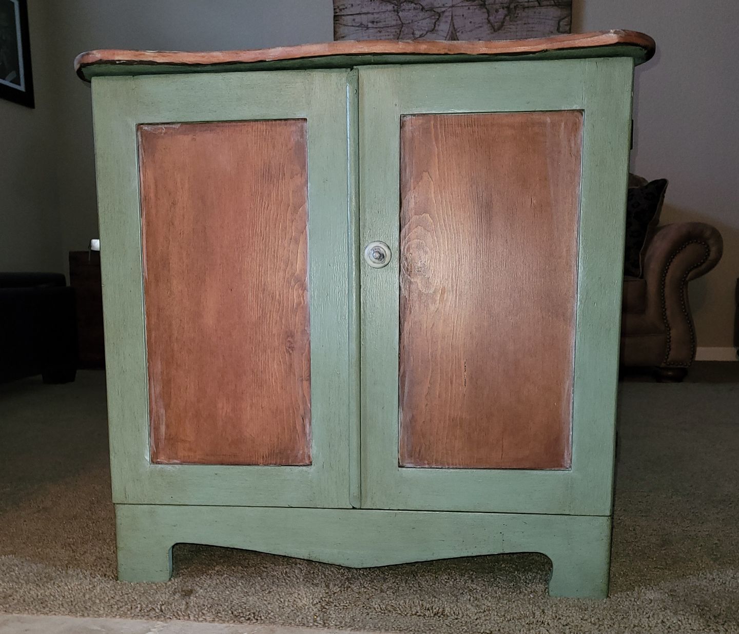 Customer photo review of Dunavant Green - One Step Paint