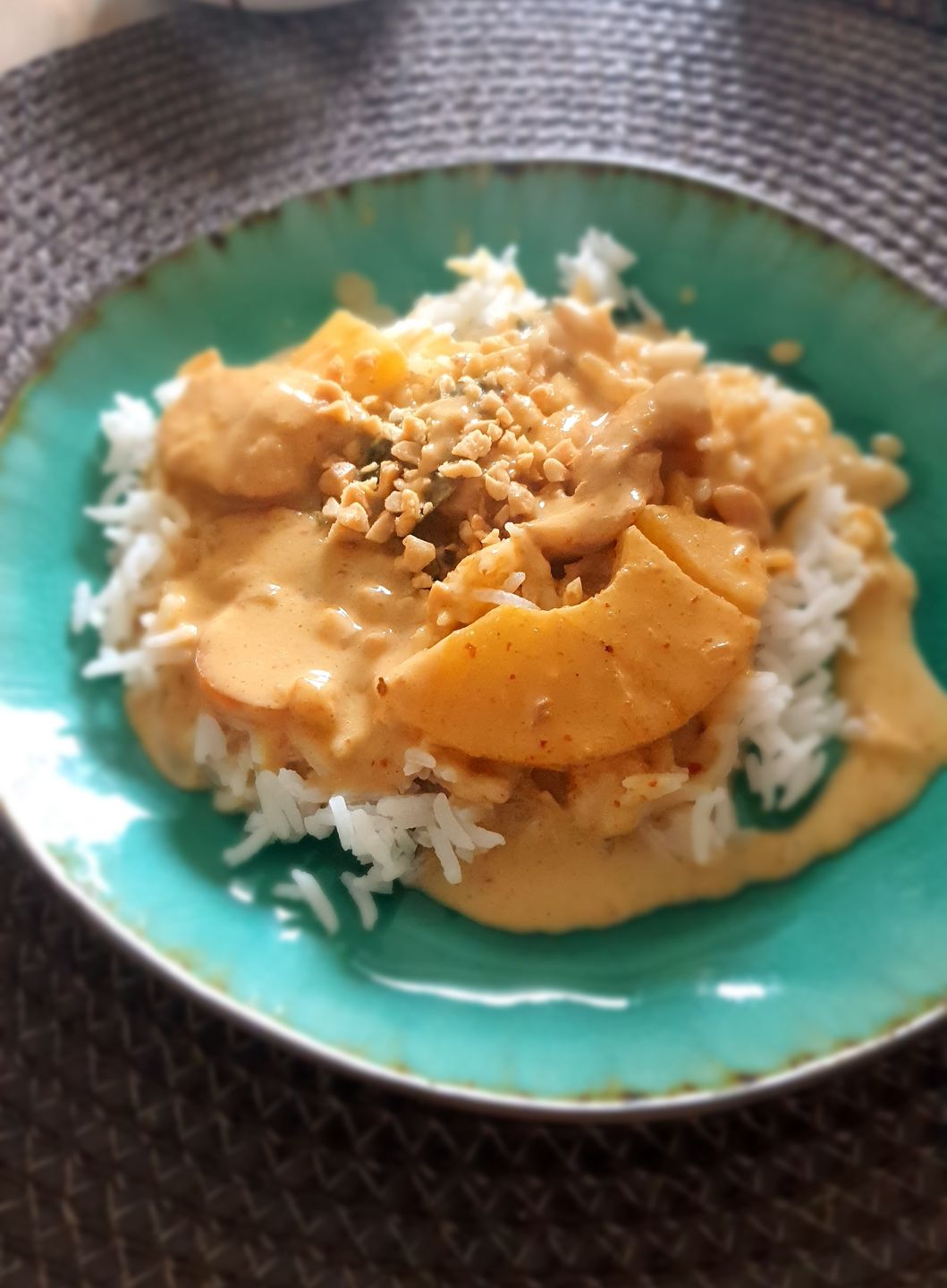 Customer photo review of Massaman Curry Kochbox (für 3-4 Portionen) in der Schilfgrastasche