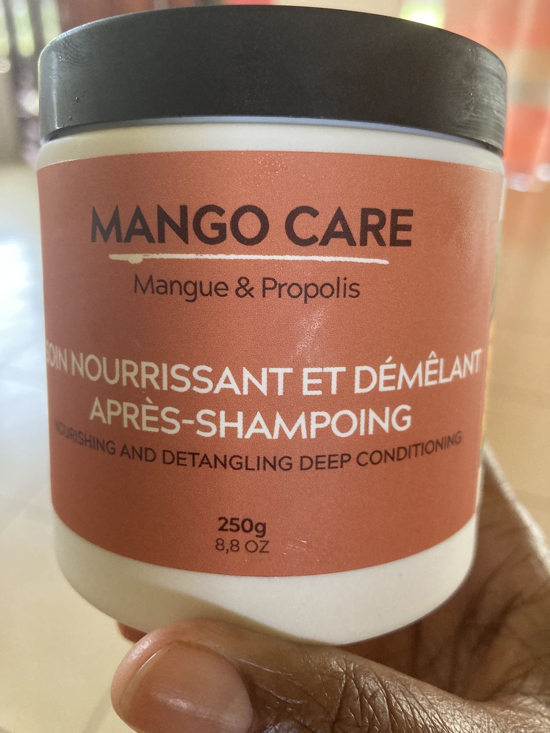 Customer photo review of Soin nourrissant et démêlant après-shampoing - CARE